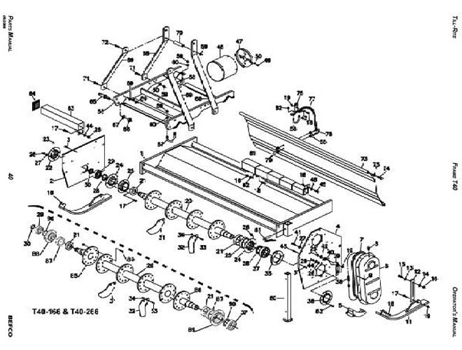 Frame Till-Rite T40